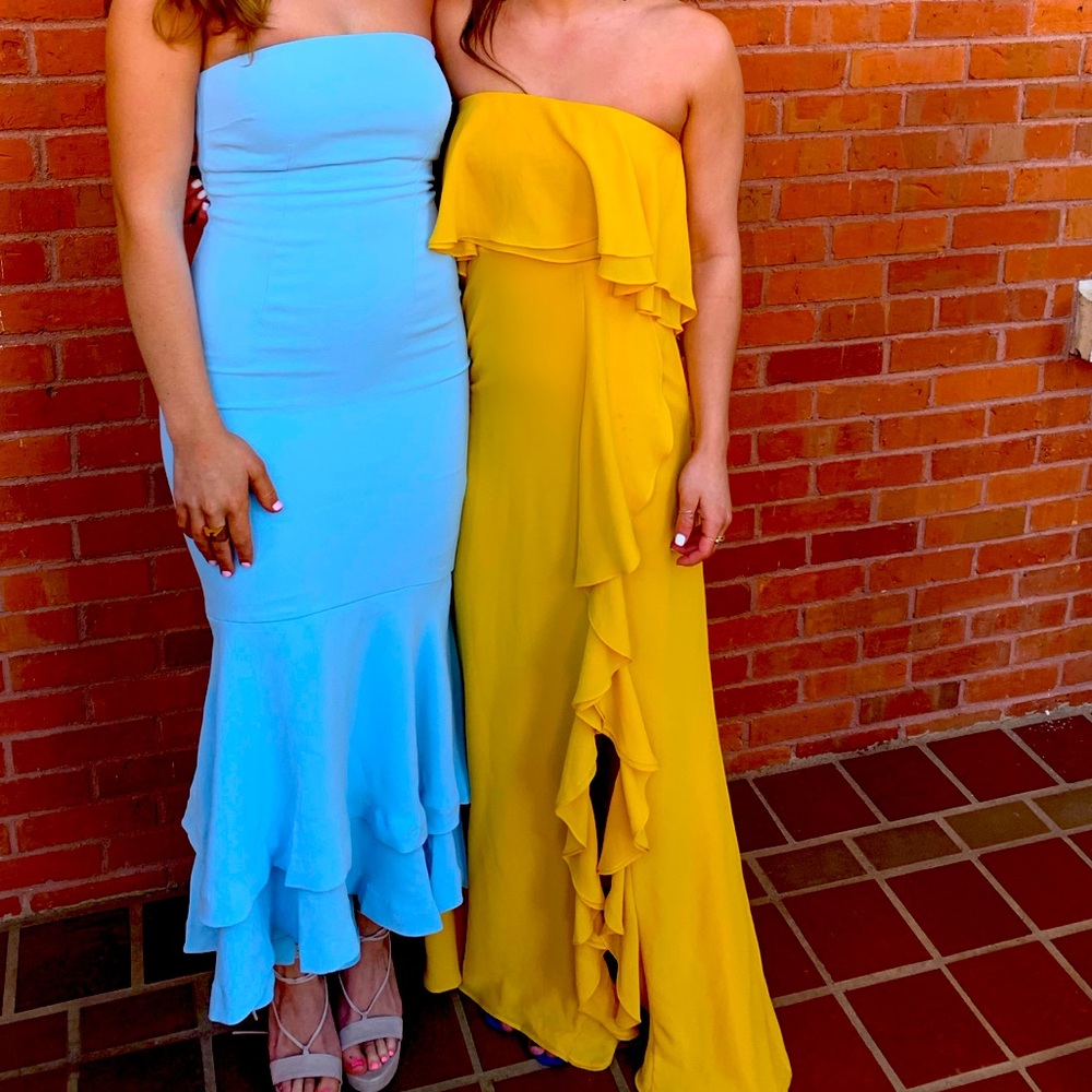 YELLOW MAXI DRESS